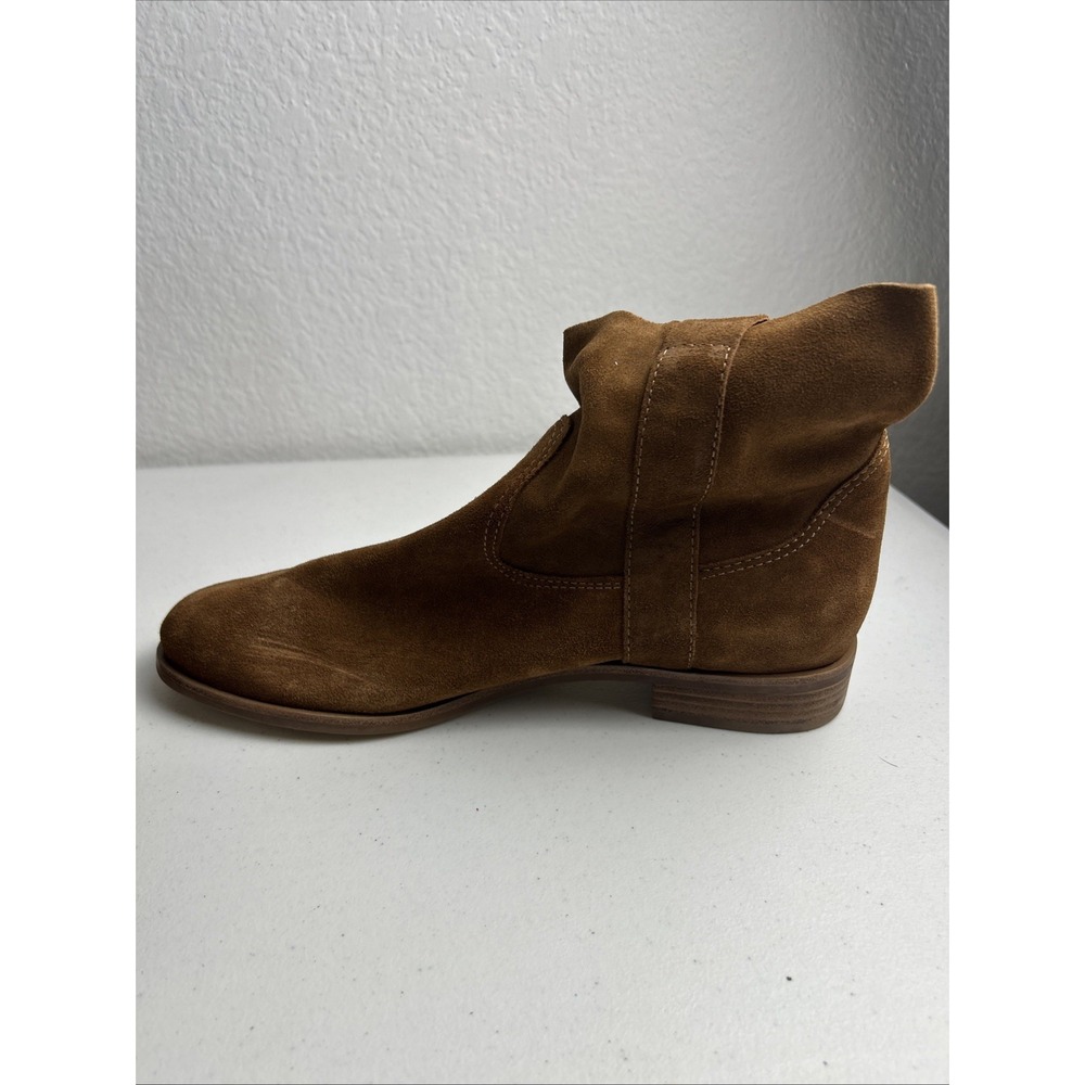 Gianni Bini Womens Brown Suede Ankle Boots Size 10M Pull On - Picture 7 of 9